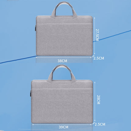 BUBM Large-capacity Wear-resistant and Shock-absorbing Laptop Storage Bag, Size: 14 inch(Grey)-garmade.com