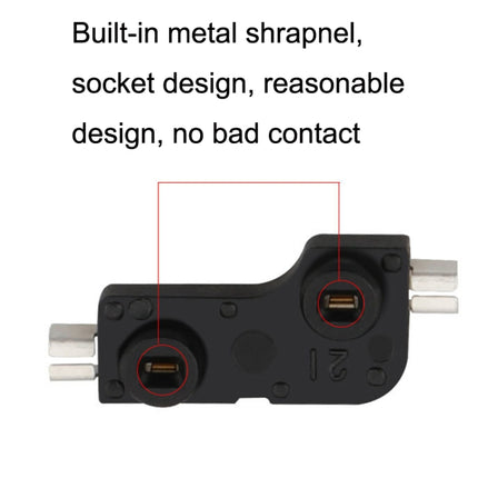 100pcs Mechanical Keyboard Shaft Body Hot Swap Base Modified Shaft Seat Connector(Black)-garmade.com