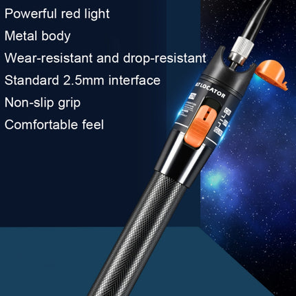 30MW Fiber Red Light Test Pen Red Light Sources Through Optical Pen Optical Fiber Detection-garmade.com