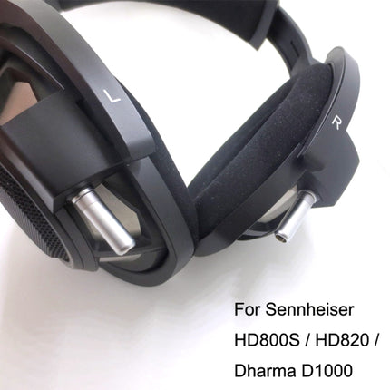 For Sennheiser HD800S / HD820 / Dharma D1000 Headphone Cable Plug Pin Connector(Silver)-garmade.com