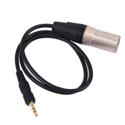 For Sony D11 / D21 / P03B Wireless Bee Microphone Pocket Camera Connection Cable, Length: 60cm(Black)-garmade.com