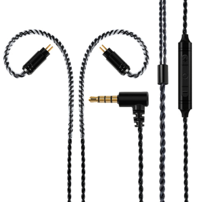 For 0.78mm 2pin Headphone Cable With Microphone Upgrade Cable-garmade.com