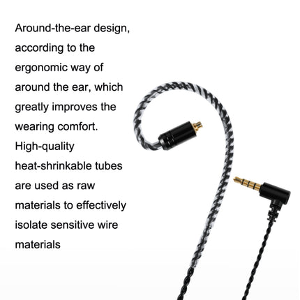 For SE215 / SE315 / SE425 / SE535 / SE846 Headphone Cable With Microphone Upgrade Cable-garmade.com