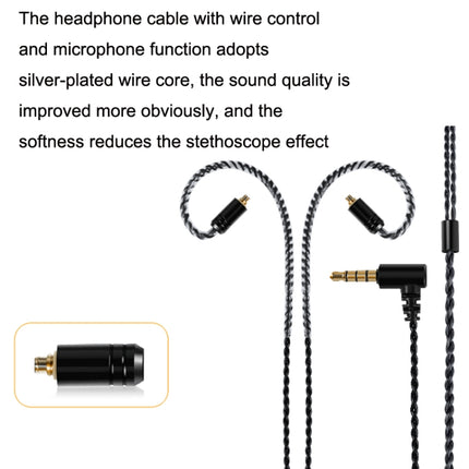 For 0.78mm 2pin Headphone Cable With Microphone Upgrade Cable-garmade.com