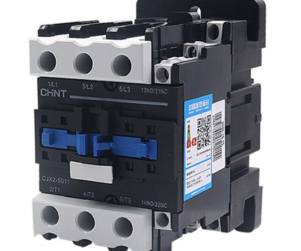 Aexit CJX2-5011 220 / 380V spoel 70 A (AC-1) Ie 3 polen 1 NO 1 NC Ui 660V AC schakelaar Aexit CJX2-5011 220 / 380V spoel 70 A (AC-1) Ie 3 polen 1 NO 1 NC Ui 660V AC schakelaar