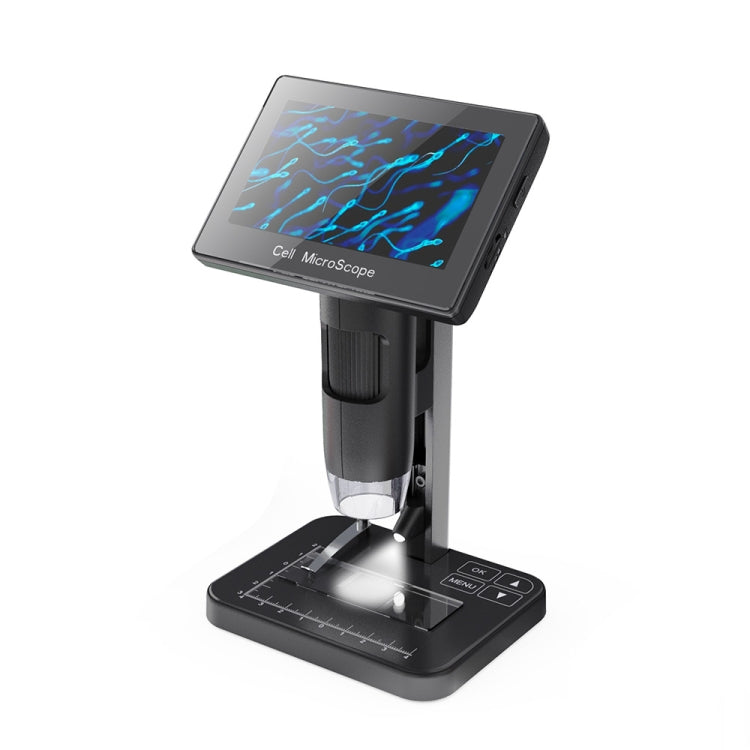 Microscope 8000x HD Electronic Digital Microscope 5 Inch Screen Touch Key 8000X Biologi ...