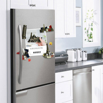 Architectural Landscape Metal Magnetic Refrigerator Stickers Home Decoration( Arena)-garmade.com