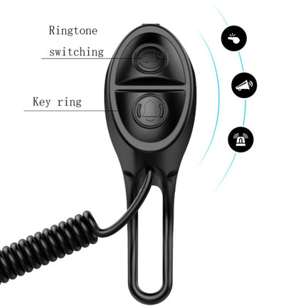 Twooc T-002 120dB Bicycle Scooter Accessories Equipped Electric Bell USB Charging Horn(Blue)-garmade.com