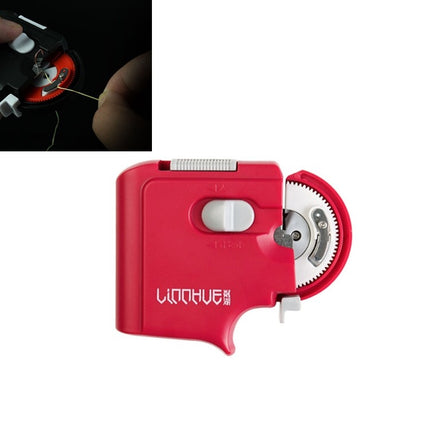 LINHU Automatic Hooking Device Multifunctional Hooking Device Electric Knotting Device, Style:Short Handle(Red)-garmade.com
