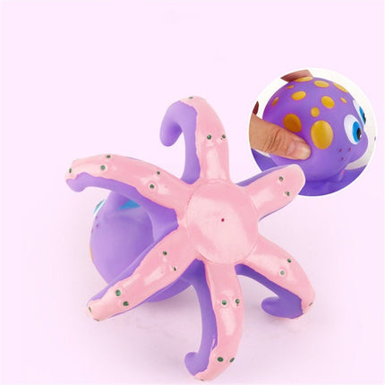 Octopus Throwing Circle Small Octopus Children Bathing Water Toy-garmade.com