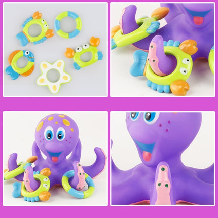 Octopus Throwing Circle Small Octopus Children Bathing Water Toy-garmade.com