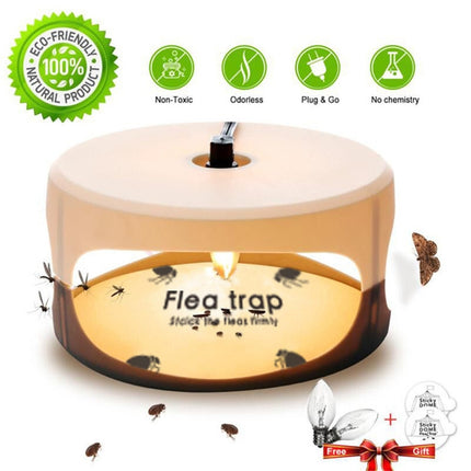 Flea Trap Pet Home Flea Lamp, Plug Type:US Plug-garmade.com