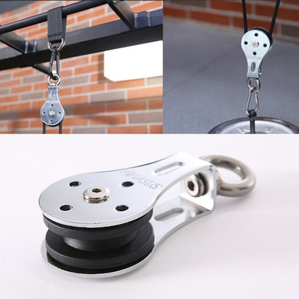 NASUS f030 Bearing Lifting Pulley Mute Hanging Wheel Traction Fixed Pulley Fitness Wheel, Load-bearing: 300kg-garmade.com