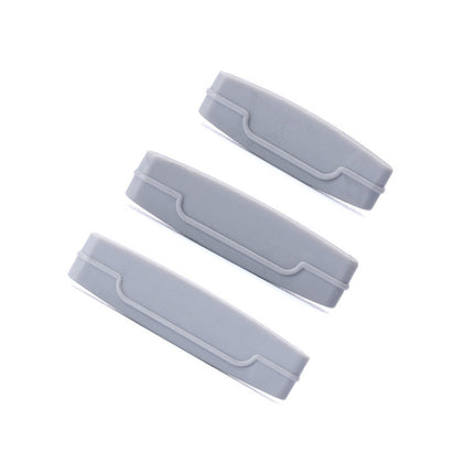 10 Sets Multifunctional Lazy Manual Toothpaste Squeezer Cosmetic Cleanser Squeezer(Grey)-garmade.com