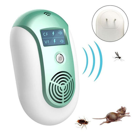 Electronic Pest Control Ultrasonic Pest Repeller(Blue)-garmade.com
