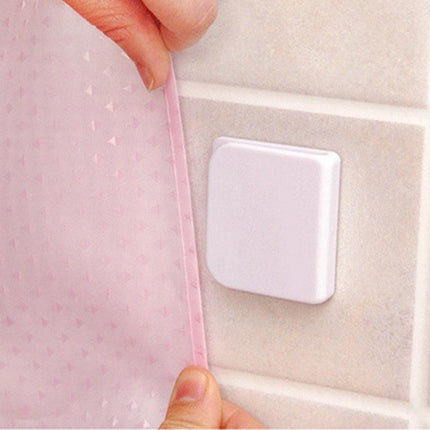 2 PCS Plastic Viscose Curtain Clip Shower Curtain Clip-garmade.com