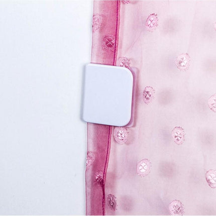 2 PCS Plastic Viscose Curtain Clip Shower Curtain Clip-garmade.com