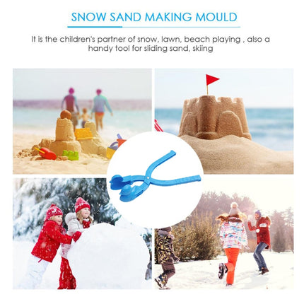 Sand Mold Tool Snow Ball Maker Funny Outdoor Sport Beach Toy, Random Color(Duck)-garmade.com