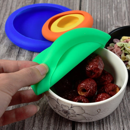 3 Sets 4 in 1 Silicone Fresh-Keeping Cover Set Multifunctional Fruit And Vegetable Sealable Stretchable Silicone Bowl Cover Random Color Delivery-garmade.com