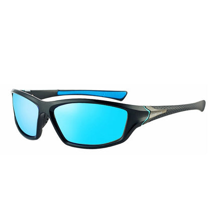 2 PCS Polarized Sunglasses Driving Shades Vintage Sun Glasses Goggle(C04)-garmade.com