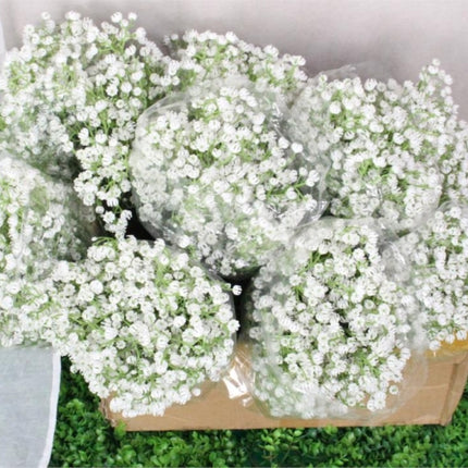 Rustic Artificial Decor Home Table Wedding Flower Plastic Gypsophila Babysbreath-garmade.com