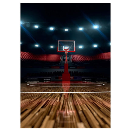 1.5m x 2.1m Basketball Court Photo Shoot Photo Background Cloth-garmade.com