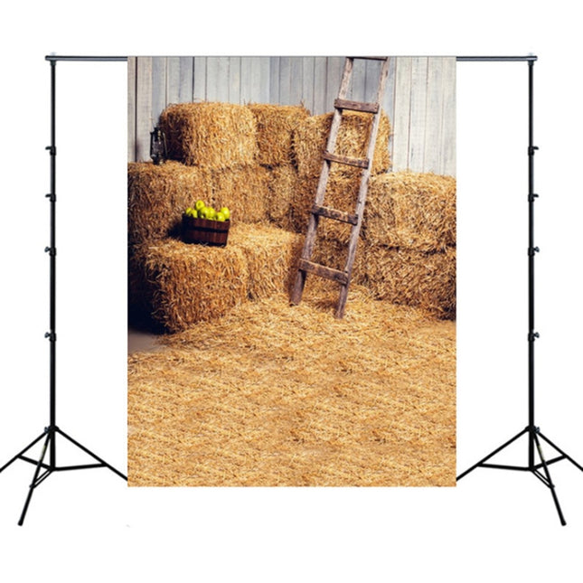 1.5m x 2.1m Straw Pile Wheat Field Scene Newborn Photo Photography Background Cloth-garmade.com