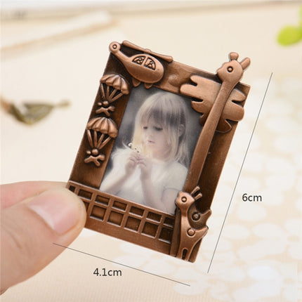 2 PCS Creative Metal Vintage Photo Frame(Fence)-garmade.com