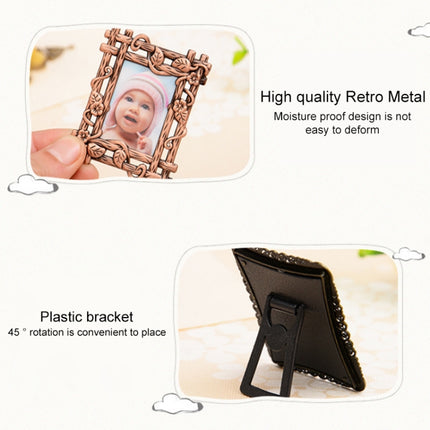 2 PCS Creative Metal Vintage Photo Frame(Fence)-garmade.com