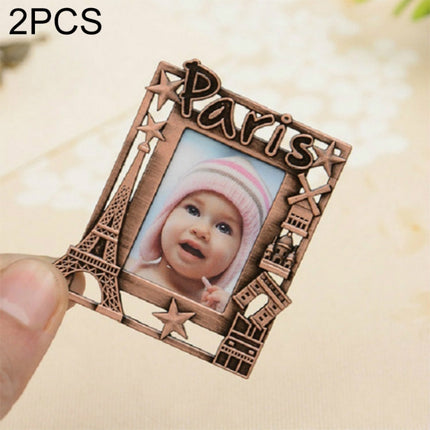 2 PCS Creative Metal Vintage Photo Frame(Paris)-garmade.com