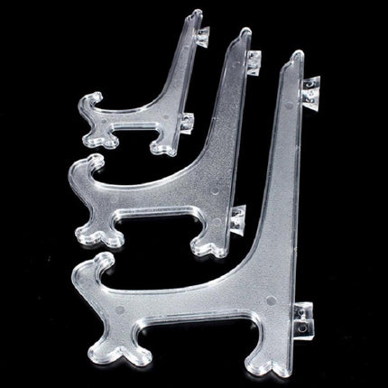 10 PCS Plastic High Transparent Frame Holder, Size:10 inch-garmade.com