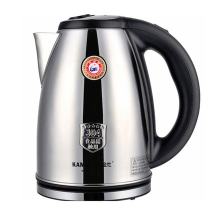 KAMJOVE T-190 Kettle Food Contact 304 Stainless Steel 2L Electric Kettle CN Plug(T-190 2L)-garmade.com