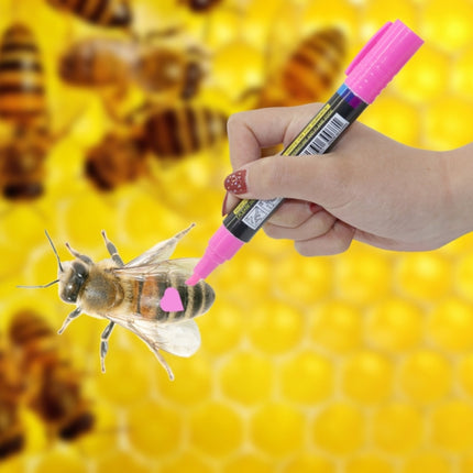 The Queen Bee Marker Pen Bee Special Marker Pen Does Not Hurt The Bee Highlighter, Random Color Delivery-garmade.com