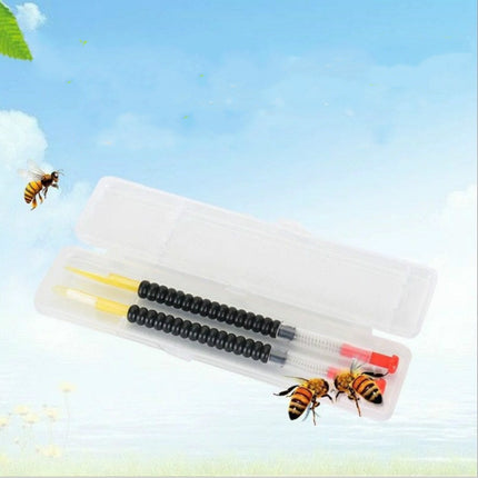 2 PCS Transfer Needles Beekeeping Special Breeding Tools Mobile Bee Larva Utensils Pens-garmade.com