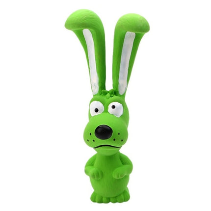 5 PCS PT027 Dogs Puppy Screaming Rubber Toy Squeaker Chew Training Products(Green)-garmade.com
