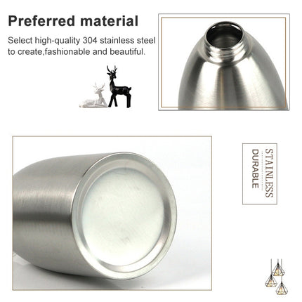500ml Stainless Steel Soap Dispenser Kitchen Bathroom Shampoo Box Detergent Bottle-garmade.com