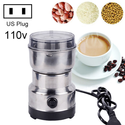 Multi-functional Coffee Grinder Stainless Electric Bean Grinder Herbal Medicine Grinding Machine, US Plug-garmade.com