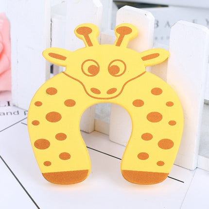 Baby Proofing Door Stoppers Finger Safety Guard Holder Lock Safety Guard Finger Protect Toy For Baby Random Color Delivery-garmade.com