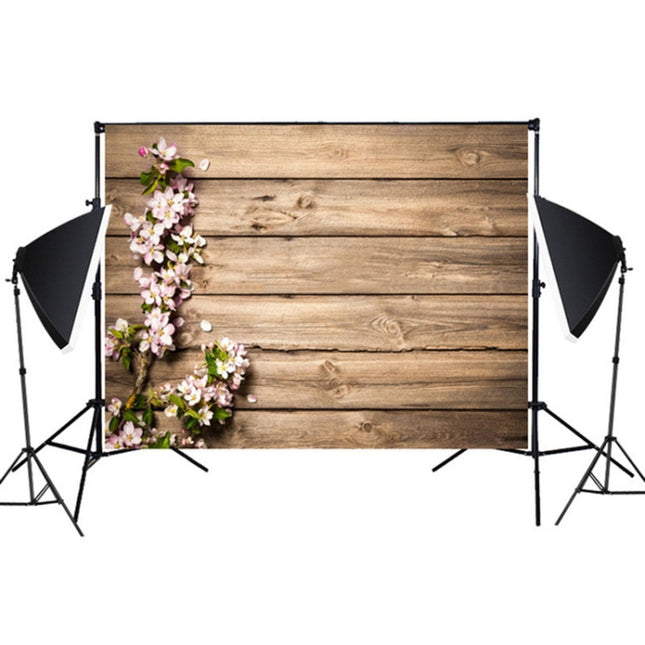 1.25m x 0.8m Imitation Wood Grain Board Gourmet 3D Photo Photography Background Cloth(MB1)-garmade.com