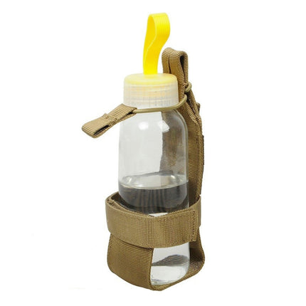 Portable Outdoor Travel Nylon Adjustable Cover Holster Kettle Bag Water Bottle Pouch-garmade.com