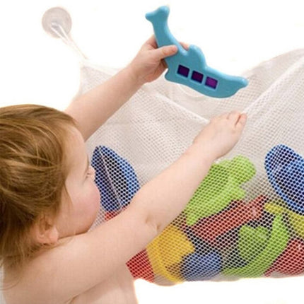 2 PCS Bathroom Baby Kid Storage Toy Hanging Organizer with Suction(37X37cm)-garmade.com