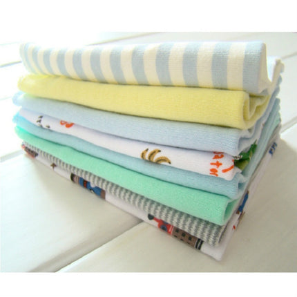8 PCS/LOT Cotton Newborn Baby Towels Saliva Towel Baby Boys Girls Nursing Towel Handkerchief(Girls Color)-garmade.com