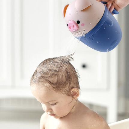 Baby Bath and Shampoo Shower Spoon(Dark Blue)-garmade.com