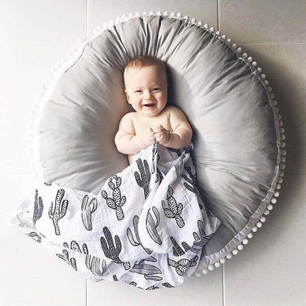 Baby Bean Bag Chair Infantil Feeding Chair Multi-function Nursling Baby Car Seat Children Seat Sofa(Gray)-garmade.com