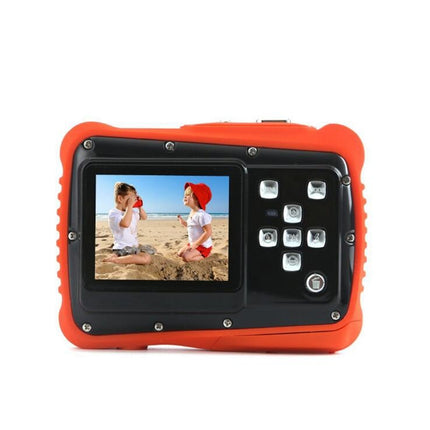 12 Million Pixel 2.0 inch Dustproof Drop-proof Children Diving Digital Camera(Orange)-garmade.com