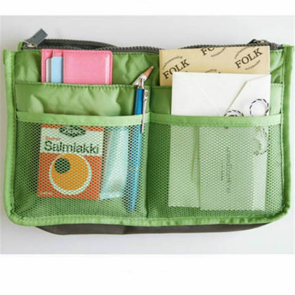 Waterproof Folding Travel Bag Nylon Large Capacity Sundries Storage Bag(Green)-garmade.com