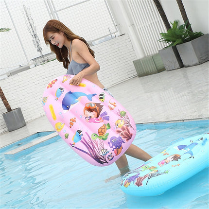 PVC Childrens Surfing Skateboard Water Toy, Size:100 x 53cm(Pink)-garmade.com