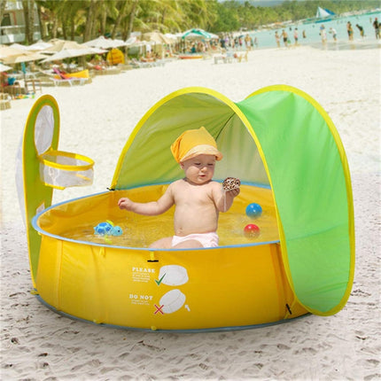 Childrens Tent Game House Automatic Speed Open Beach Pool Tent-garmade.com
