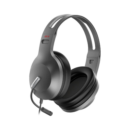 Edifier HECATE G1 Standard Edition Wired Gaming Headset with Anti-noise Microphone, Cable Length: 1.3m(Grey)-garmade.com