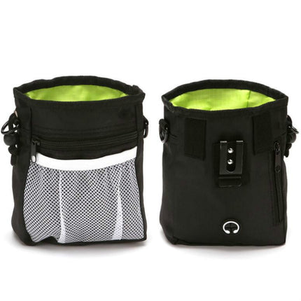 Pet Snack Bag Training Waist Bag Out Multifunctional Pet Training Bag(Black)-garmade.com